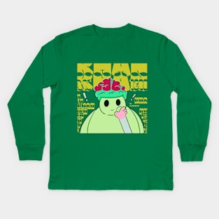 The Broccoli Boy Kids Long Sleeve T-Shirt